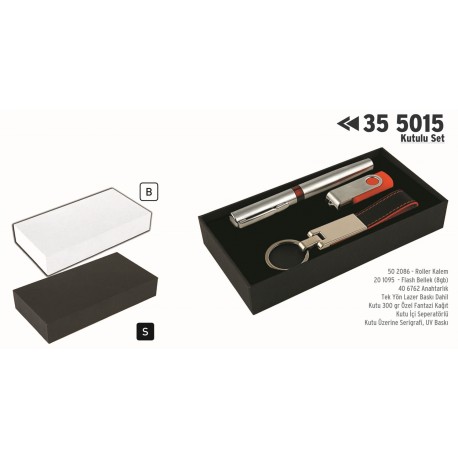 Kutulu Set - (Roller-Flash-Anahtarlık)
