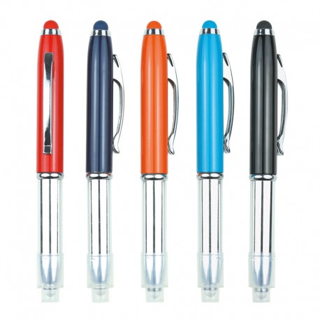 Dokunmatik Işıklı Tükenmez Kalem